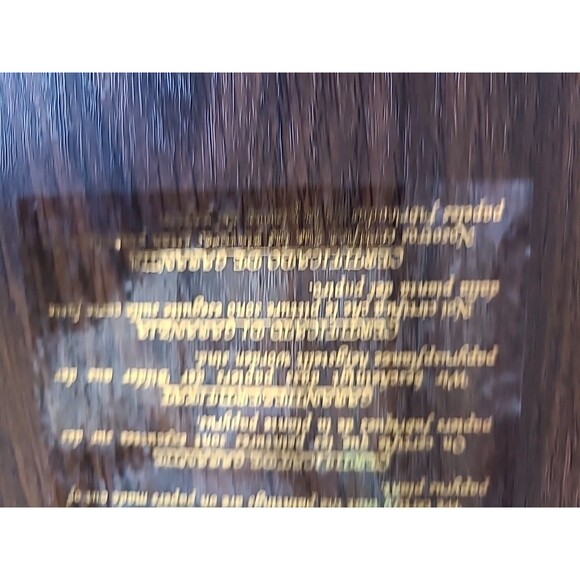 Authentic Painted Signed Egyptian Papyrus Framed Art 1994 Made In Egypt 10x10 - Picture 8 of 15